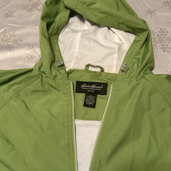 Eddie Bauer women’s rain jacket sz L - Picture 1 of 7